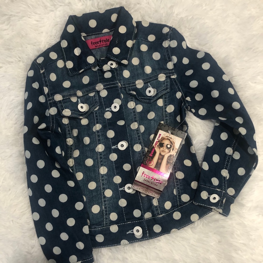 Brand New with Tags Size S Girls Jean Jacket